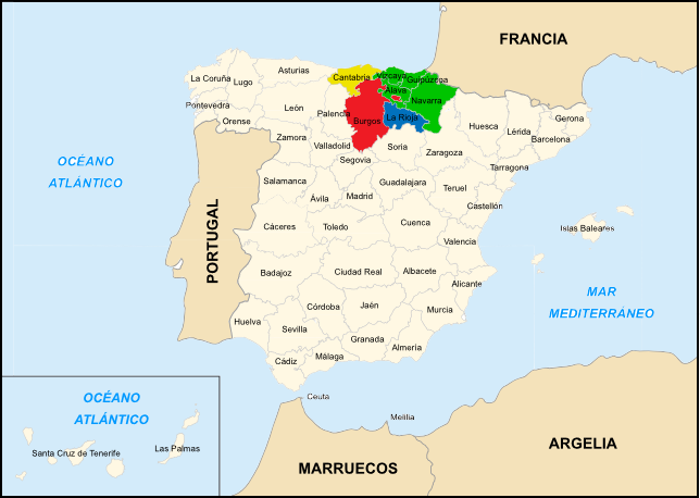 Provincias de Espaa